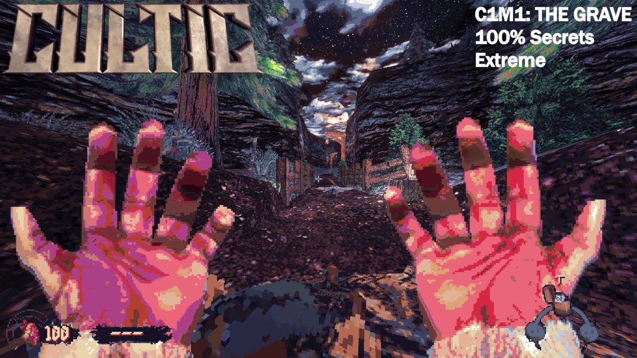 Cultic: Chapter One - C1M1: The Grave (Extreme, 100% Secrets)
