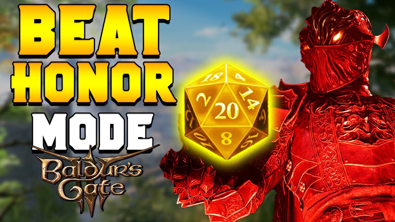 HOW TO BEAT HONOR MODE & Advanced Tips in Baldur's Gate 3