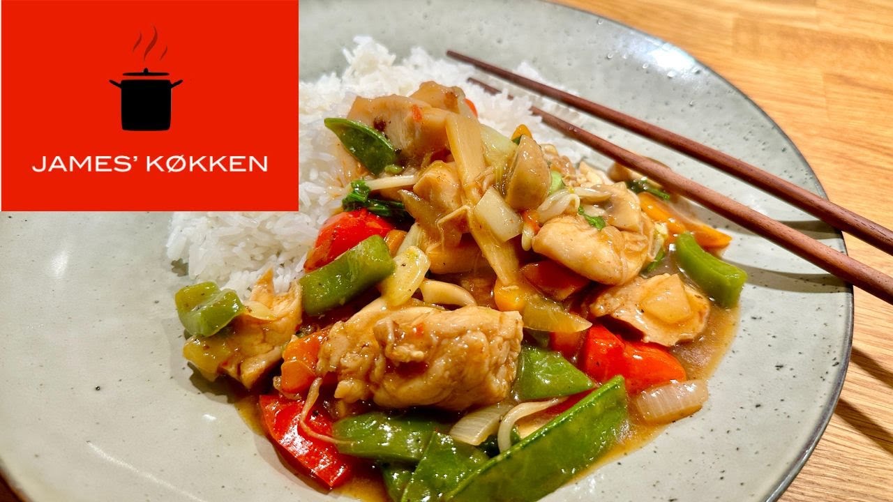 Chop suey - frem med wok og spisepinde!