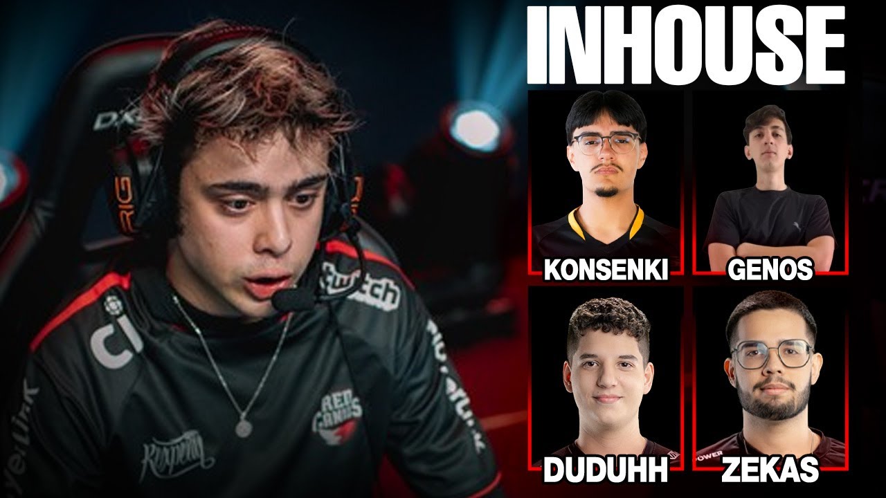 CA&Iacute; COM MEU PR&Oacute;PRIO TIME NO INHOUSE! | PRO PLAYER POR 1 M&Ecirc;S