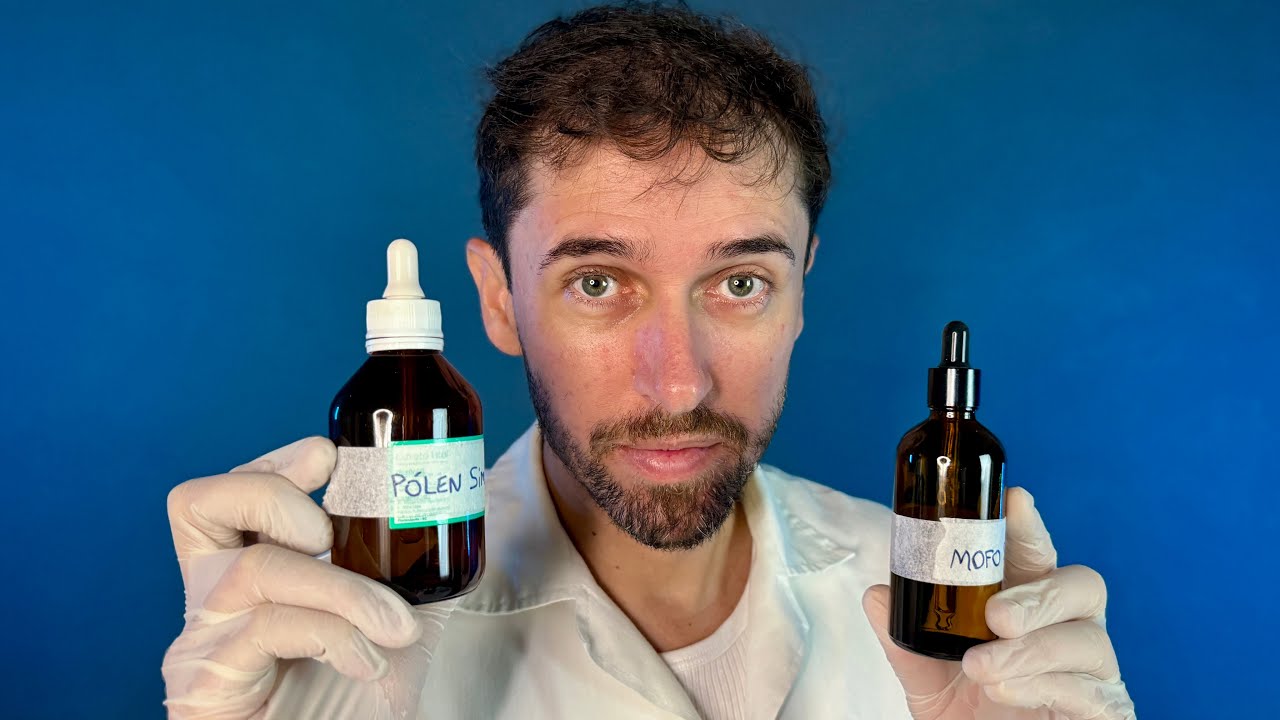 ASMR MÉDICO: Teste de Alergia - Pólen, Ácaros e Mofo