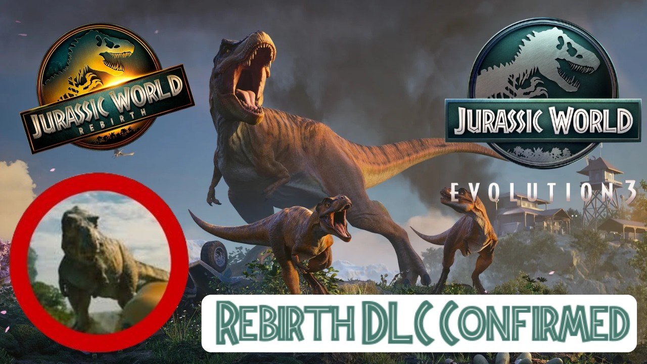 Rebirth DLC Confirmed | Jurassic World Evolution 3