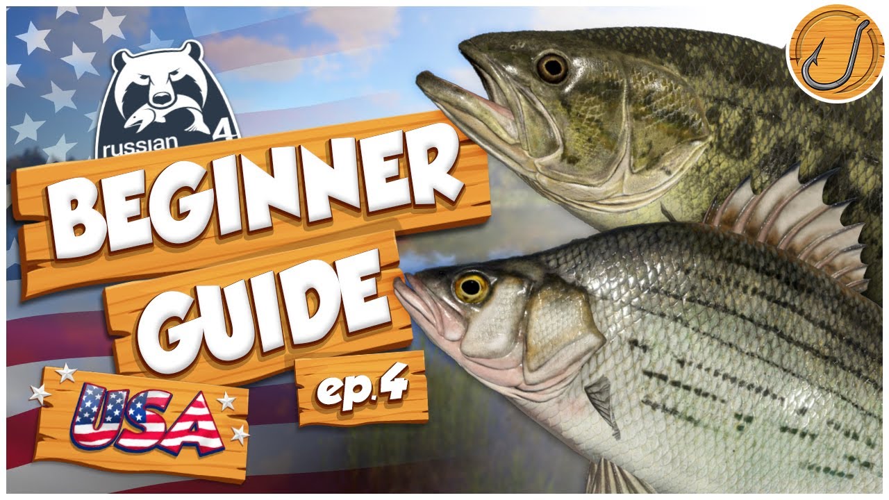 Chasing BIG White Bass and Largemouth at Elk Lake! (ep.4)| Russian Fishing 4 (RF4)