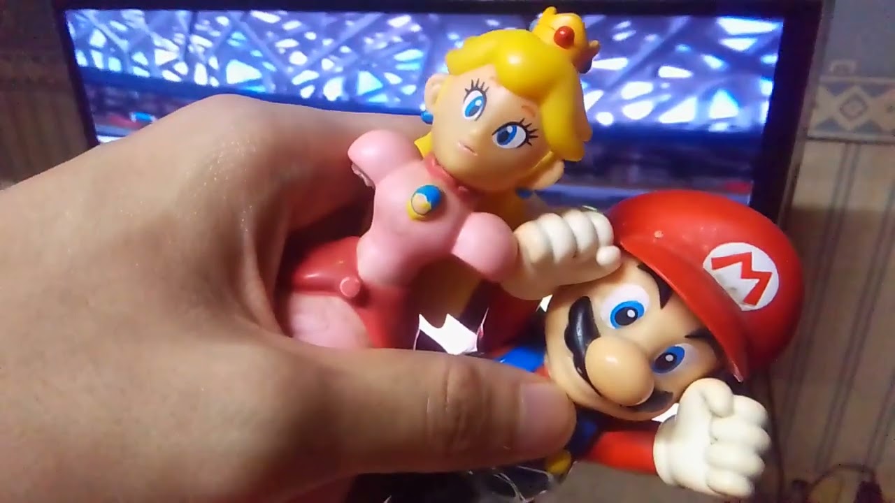 Mario and Sonic at the Olympic games Mario trains his fiancee for the Olympics in mission mode