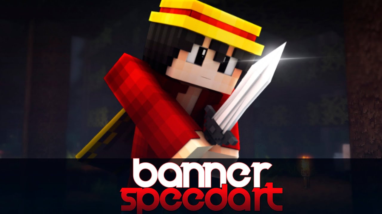 ▪ Luffy ▪ Minecraft Banner SpeedArt | Hiro