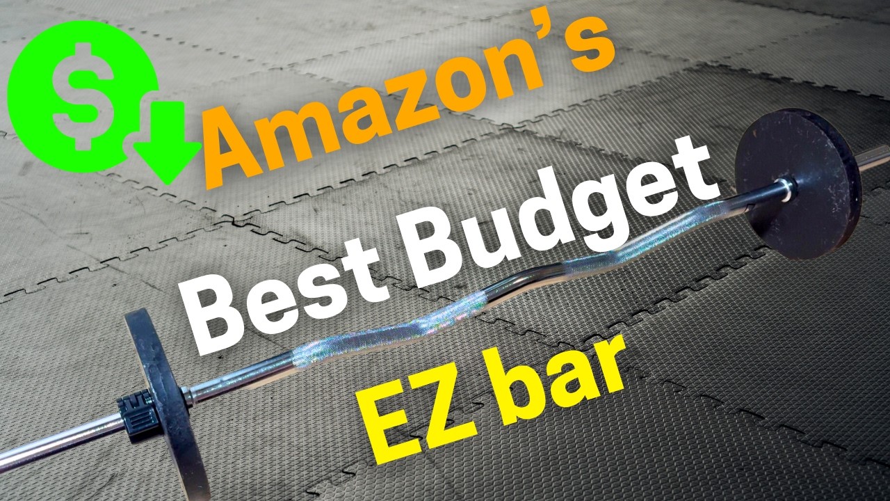 CAP Barbell Standard EZ Curl Bar REVIEW + UNBOXING (2025)