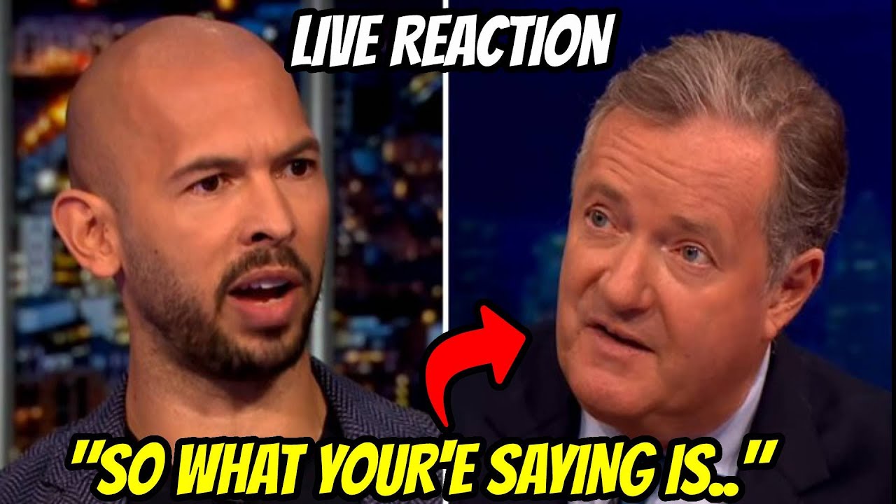 PIERS MORGAN VS ANDREW TATE - FULL INTERVIEW (LIVE REACTION)