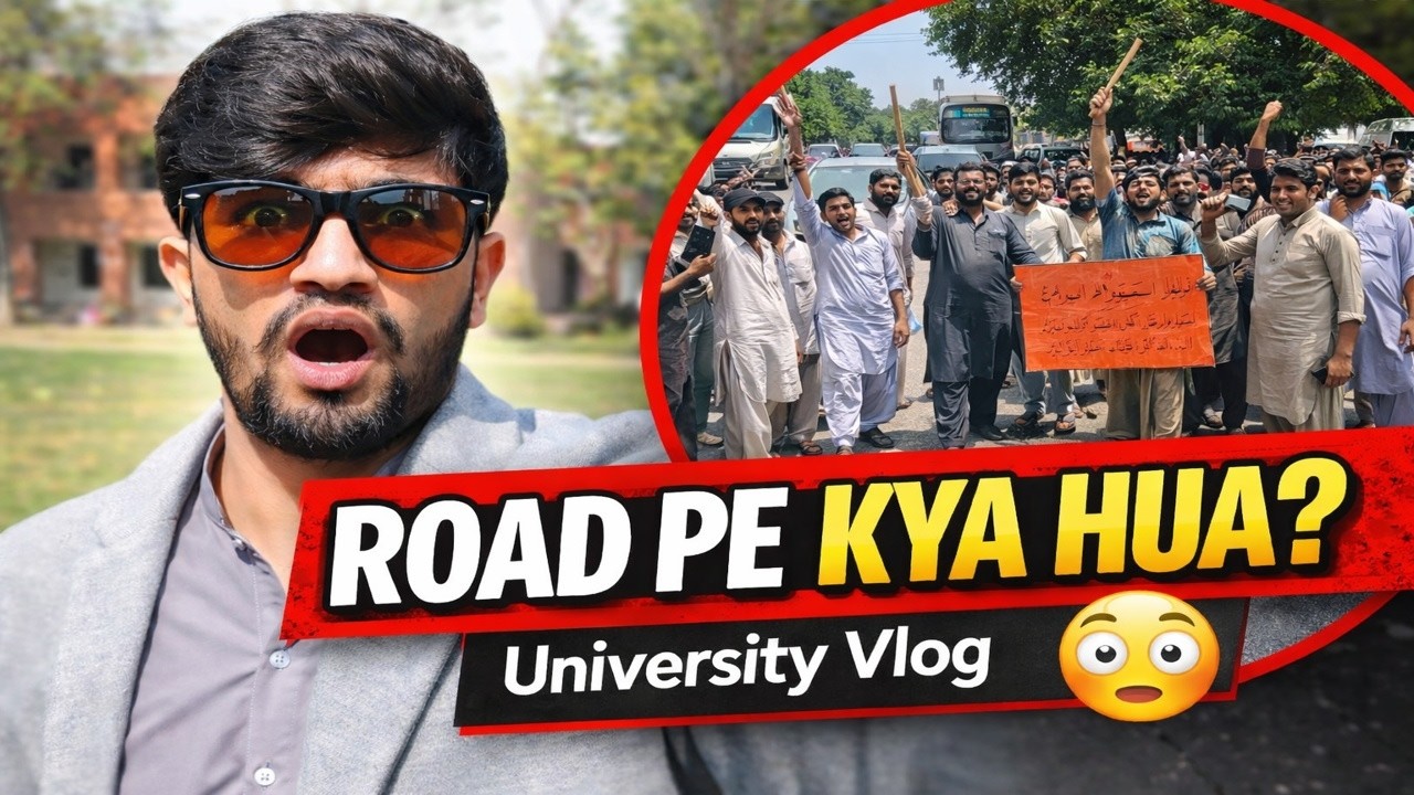 👉 University Ground Se Ghar Tak | Study, Masti & Road Pa kya howa
