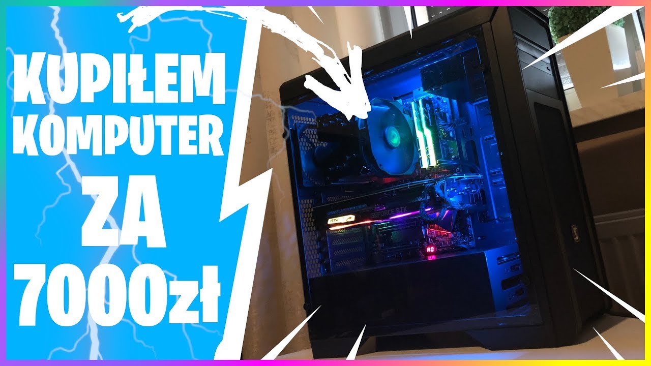 KUPIŁEM NOWY KOMPUTER *ZA 7000zł!* VLOG #1 |K4P1
