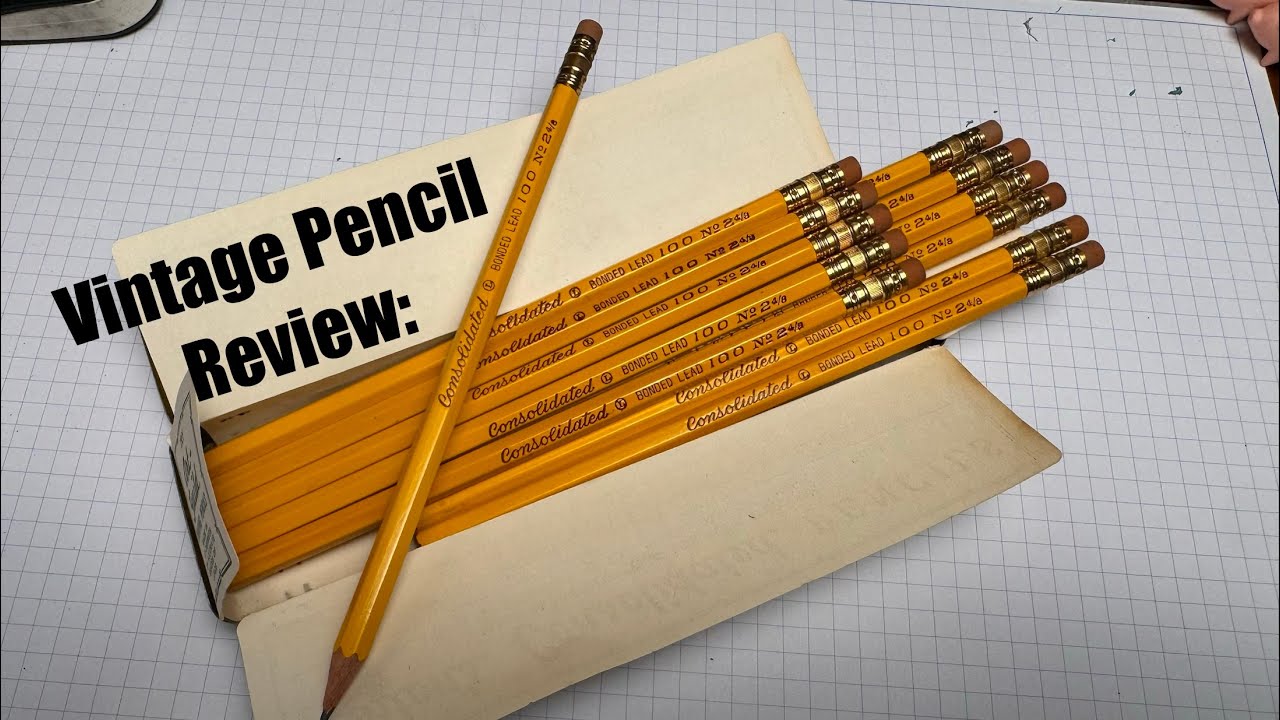 Pencil Review: Linton Pencil Company Consolidated 100 No.2 4/8