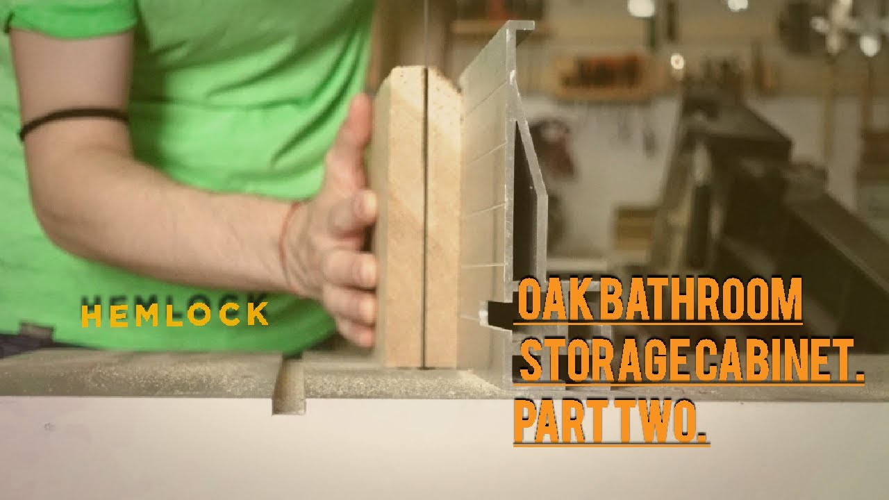 MOBILE DA BAGNO IN LEGNO DI ROVERE CON TEXTURE DI TAGLIO SEGA - SECONDA PARTE.