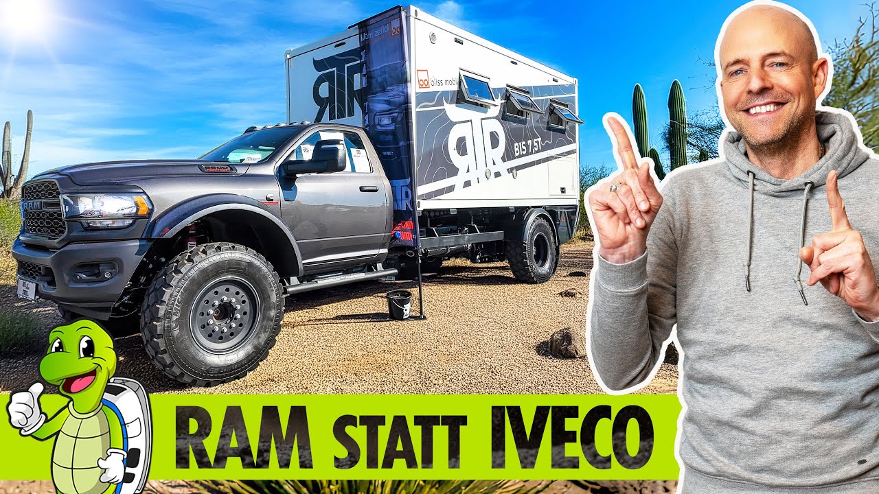 🔥Die ERSTE 7,5-Tonnen ALTERNATIVE zum IVECO DAILY⁉️ RAM 5500 mit BLISS MOBIL Kabine