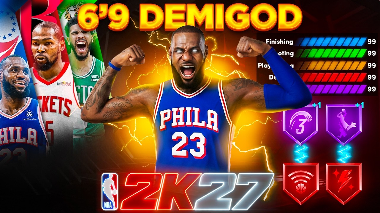 В NBA 2K27 снова доступны билды &laquo;полубого&raquo; ростом 206 см! *НОВЫЙ* СВЕРХМОЩНЫЙ БИЛД! ЛУЧШИЙ БИЛД В...