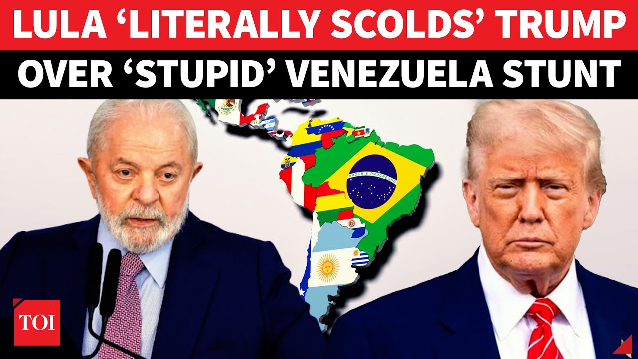 Brazil&rsquo;s Lula &lsquo;SCOLDS&rsquo; Trump; &lsquo;Bragged About Bombs As If&hellip;&rsquo; | Big Warning As Russia Backs Venezuela