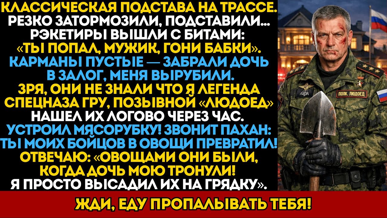 Отморозки забрали дочь в залог. Я Спецназ ГРУ. Живым из их дома не вышел никто.
