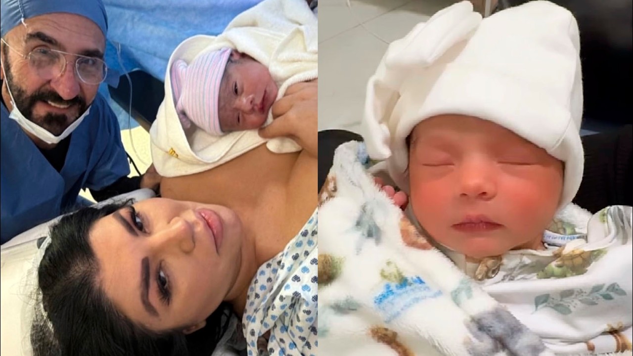 Vicente Fernández Jr y Mariana González comparten primeros videos de su hija recién nacida Isabella