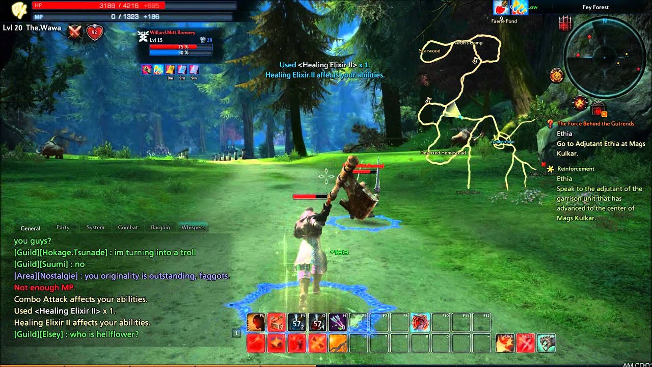 Tera &mdash; Время нубского PvP за берсерка