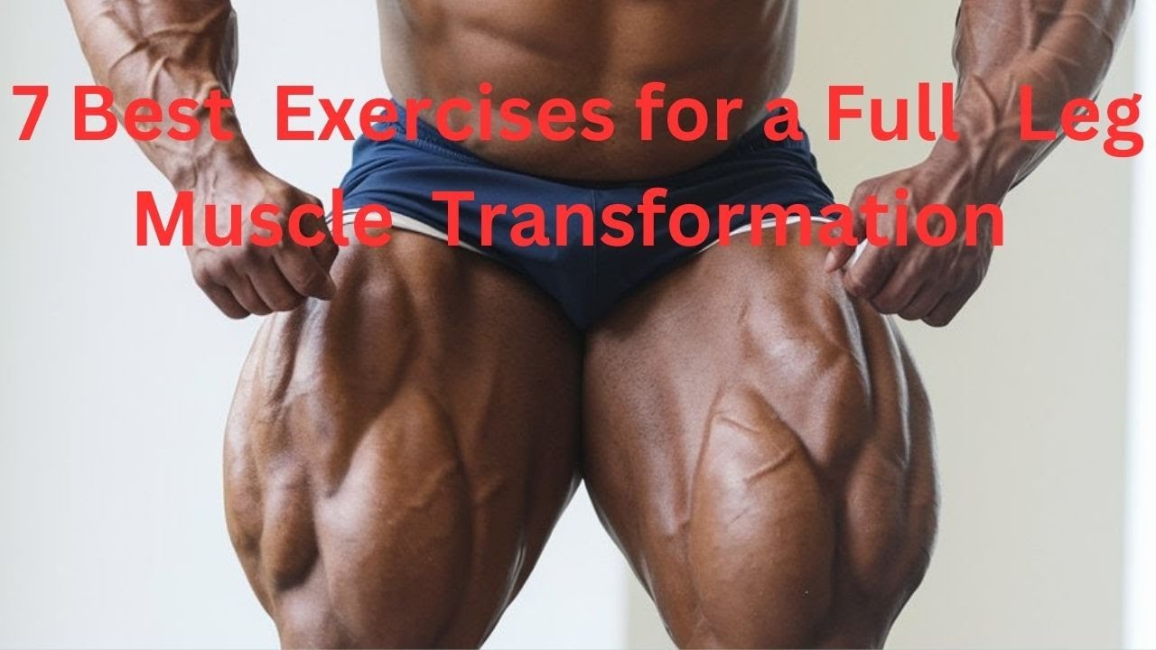 7 Best Exercises for a Full  Leg  Muscle  Transformation