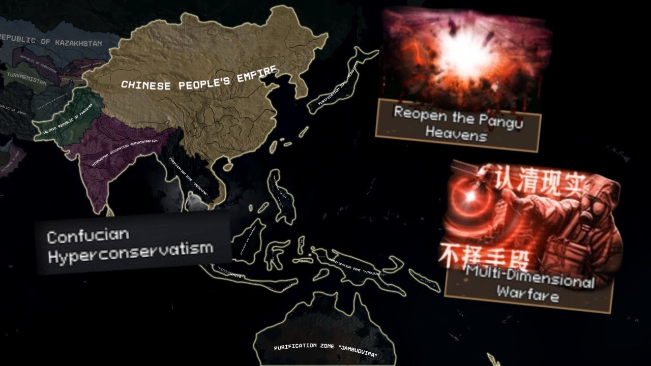 Chinese Tradlarpers Turn Nations Into Firing Ranges (HOI4) (TFR)
