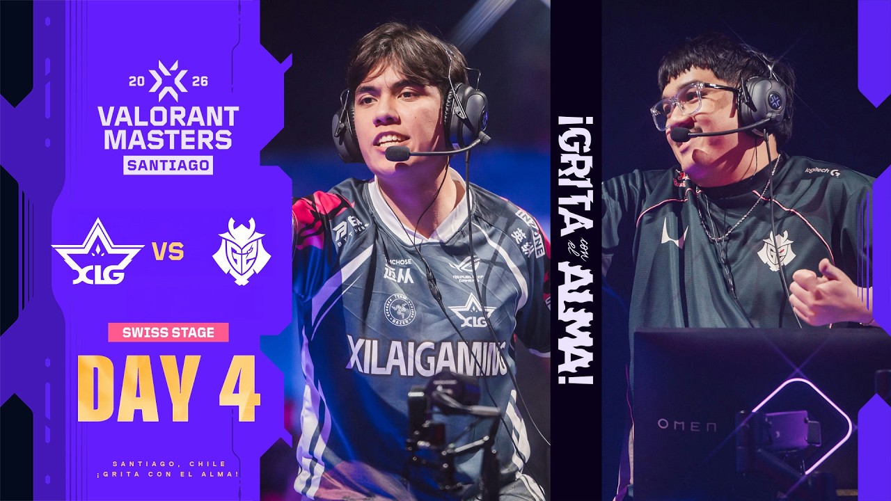 Xi Lai Gaming vs G2 Esports | VALORANTMasters Santiago DAY4