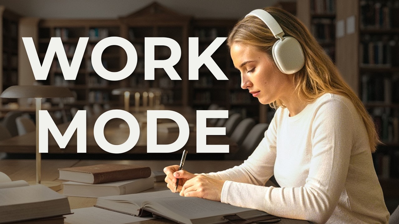 Deep Focus Work Music for Task Completion | Productivity Flow