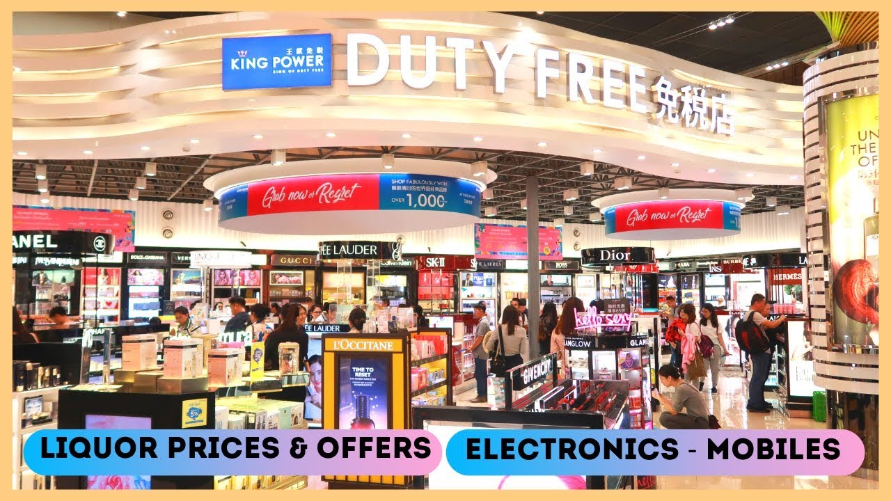 Bangkok Airport Duty Free - Electronics & Liquor Prices | Deals&Offers | DJI - Bose - Samsung & more