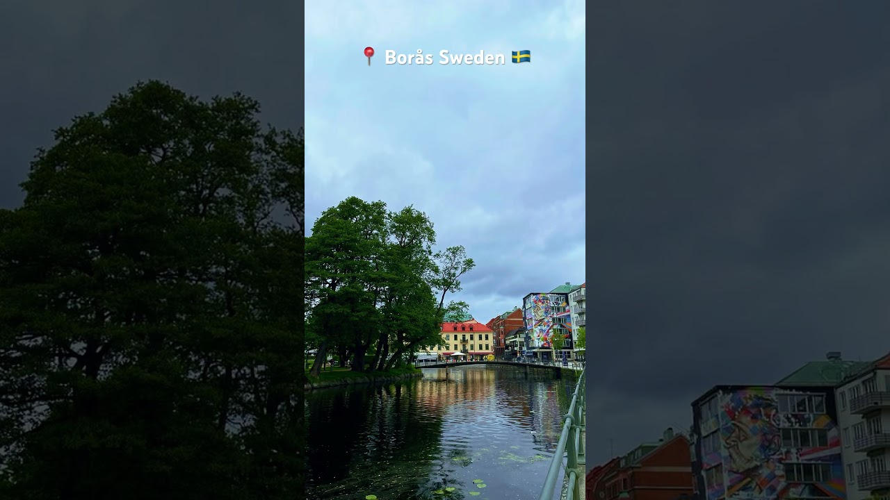 Bor&aring;s Sweden a beautiful city #Sweden #Europe #YSExplore #viral #ViralVideo #viralvideos #reel