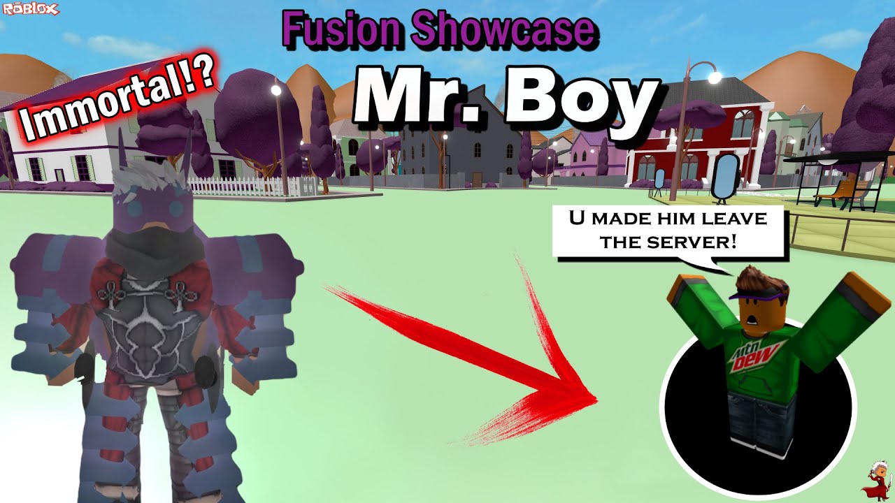 Mr. Boy *Immortal stand!?* - Project JoJo Fusion Showcase (PJJ) - ROBLOX