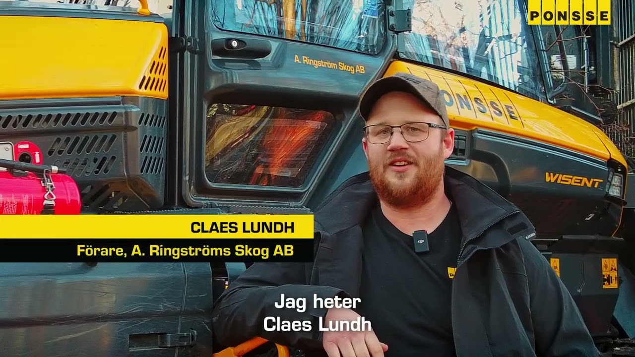 PONSSE Wisent - Customer Story: A. Ringstr&ouml;m Skog