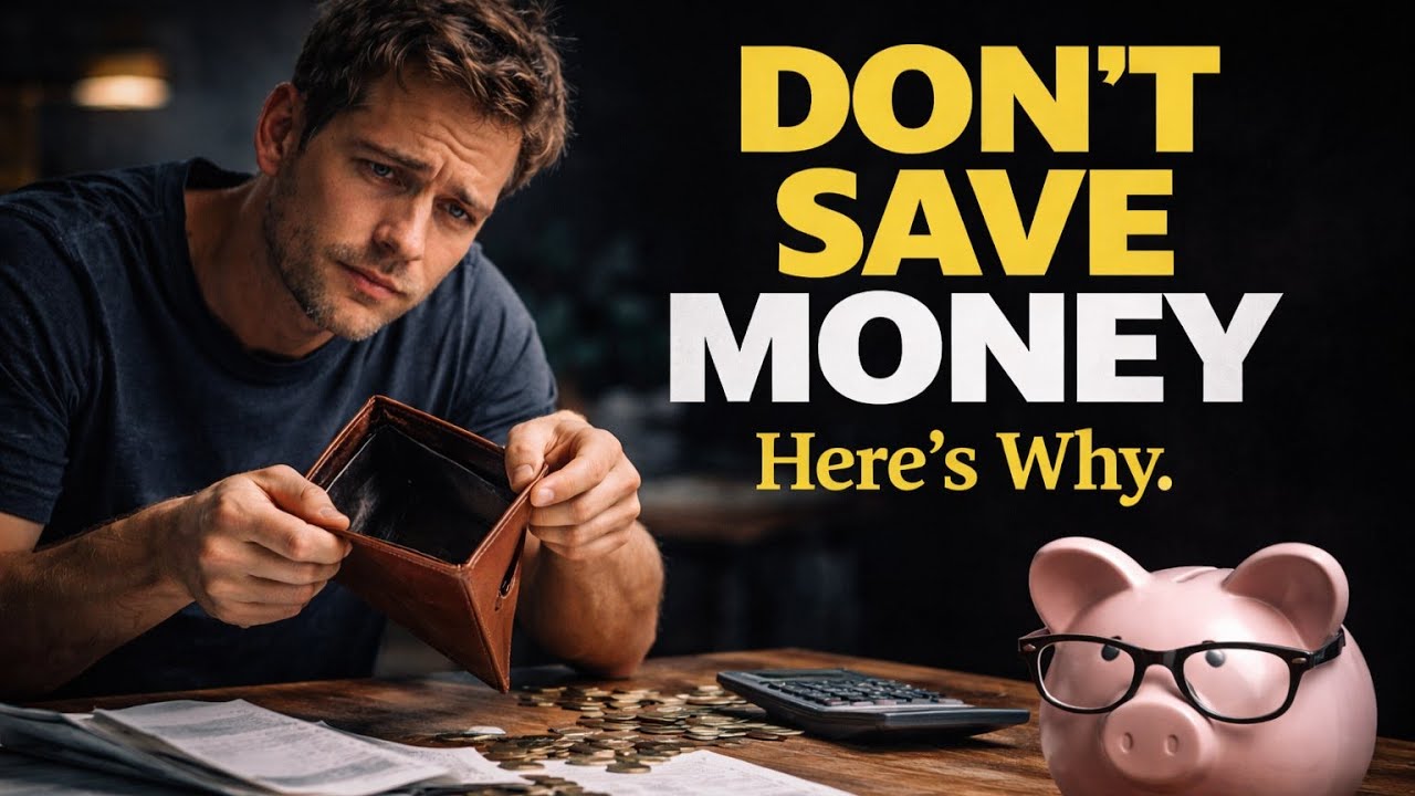 STOP Saving MONEY And Here's Why