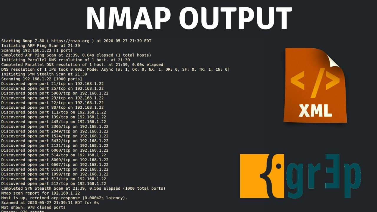 Nmap - Output And Verbosity