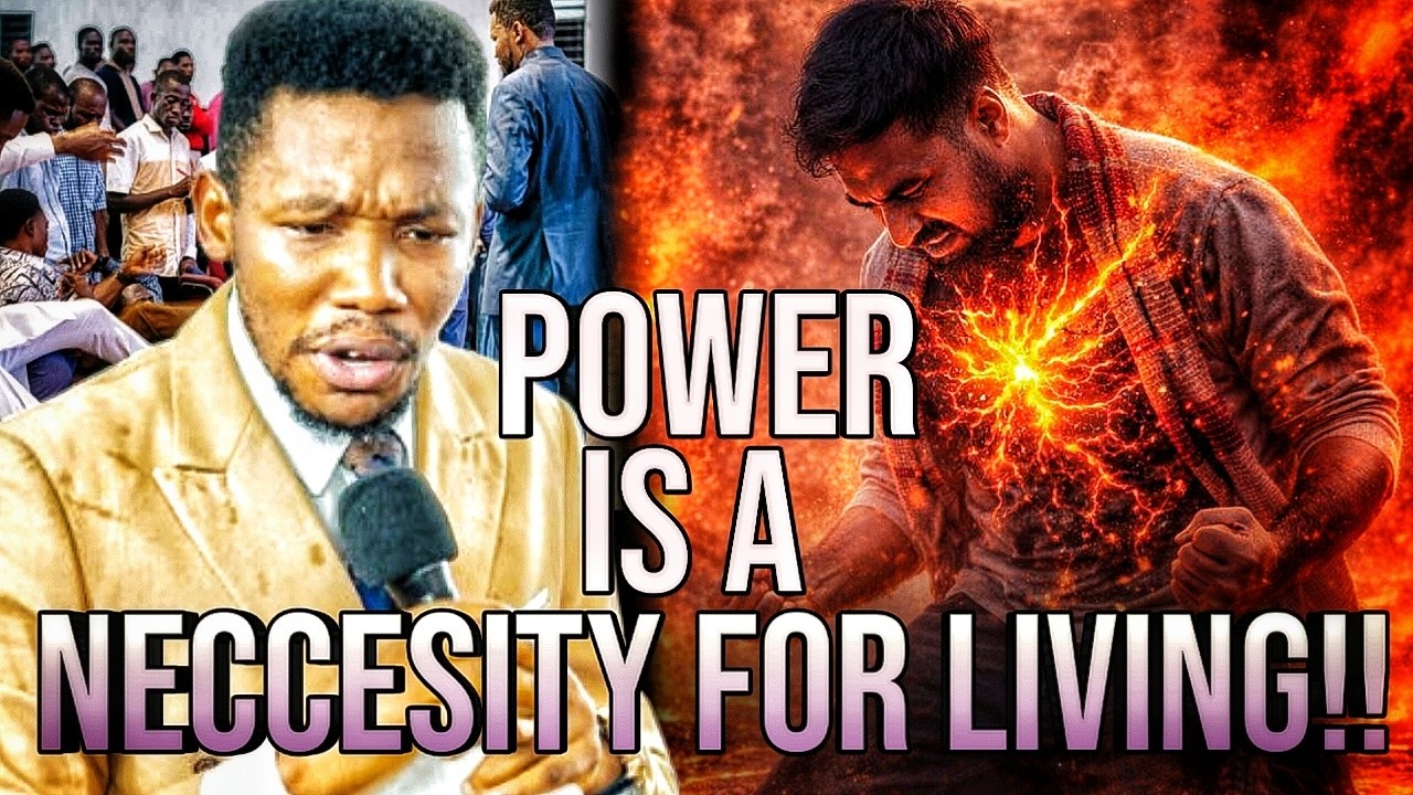 POWER IS A NECESSITY FOR LIVING APOSTLE EDU UDECHUKWU