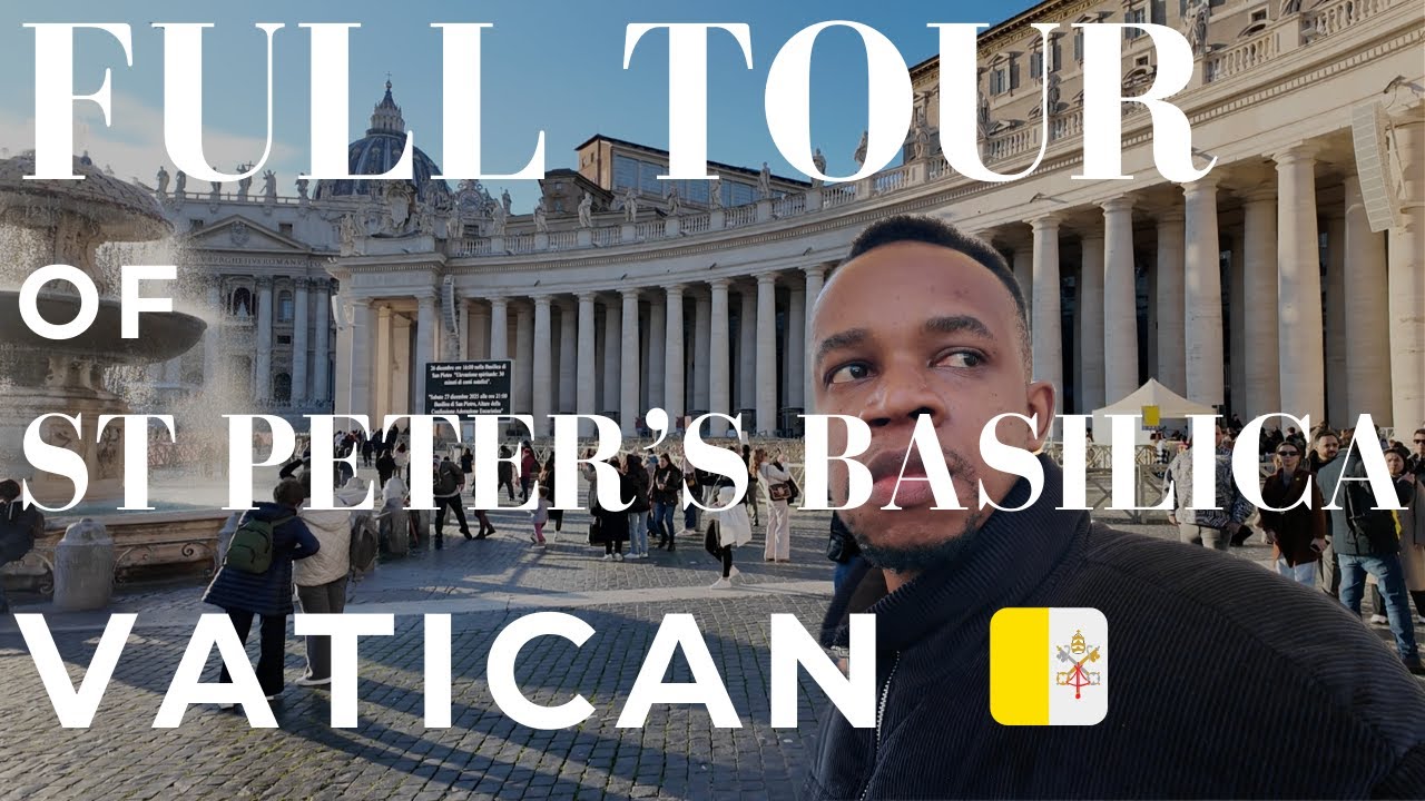 The Scale of St Peter’s Basilica Is Unreal 🇻🇦