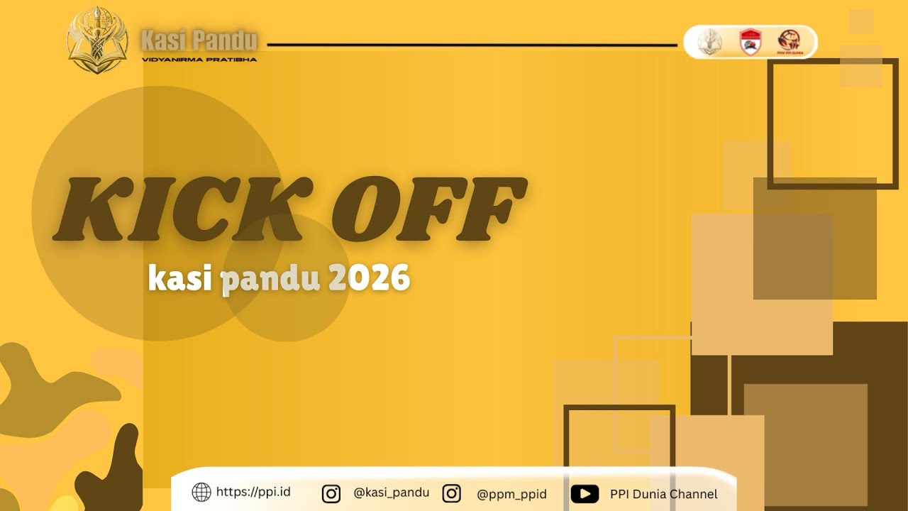Growth Mindset & Academic Excellence Strategies for Students: Intisari Kick Off Kasi Pandu 2026 