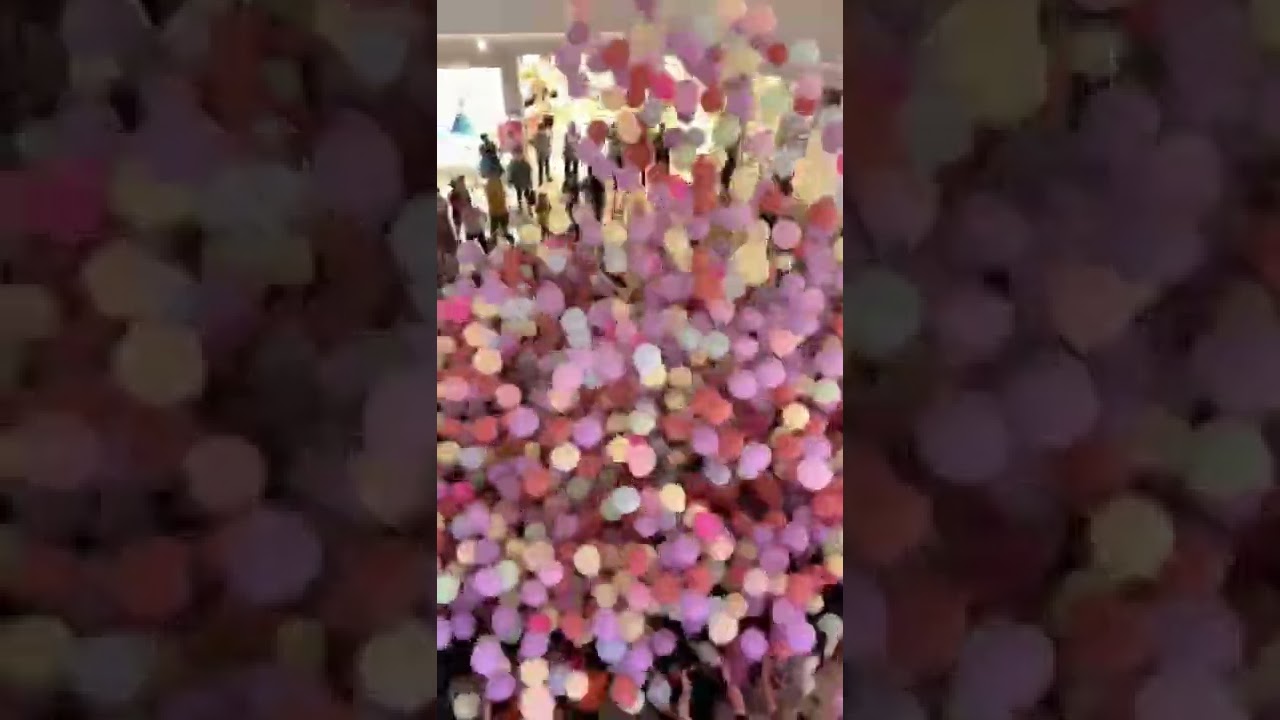 Balloons Rain 😅😅 #shorts #balloon