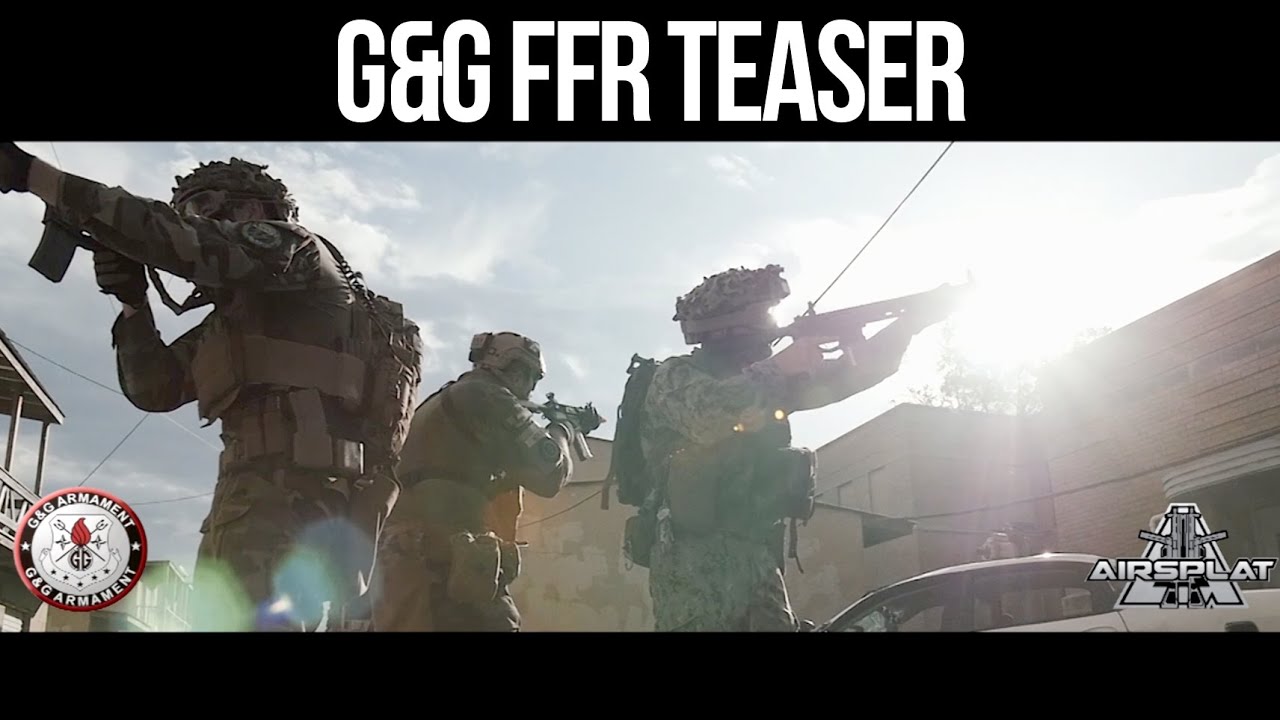 G&G Armament GC16 FFR Airsoft AEG Rifle Series - AirSplat on Demand