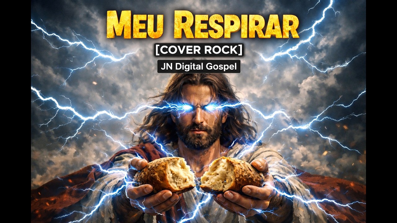Meu Respirar Cover Rock 🎸 || Melhores Louvores 2026 🎵 || JNDigitalGospel