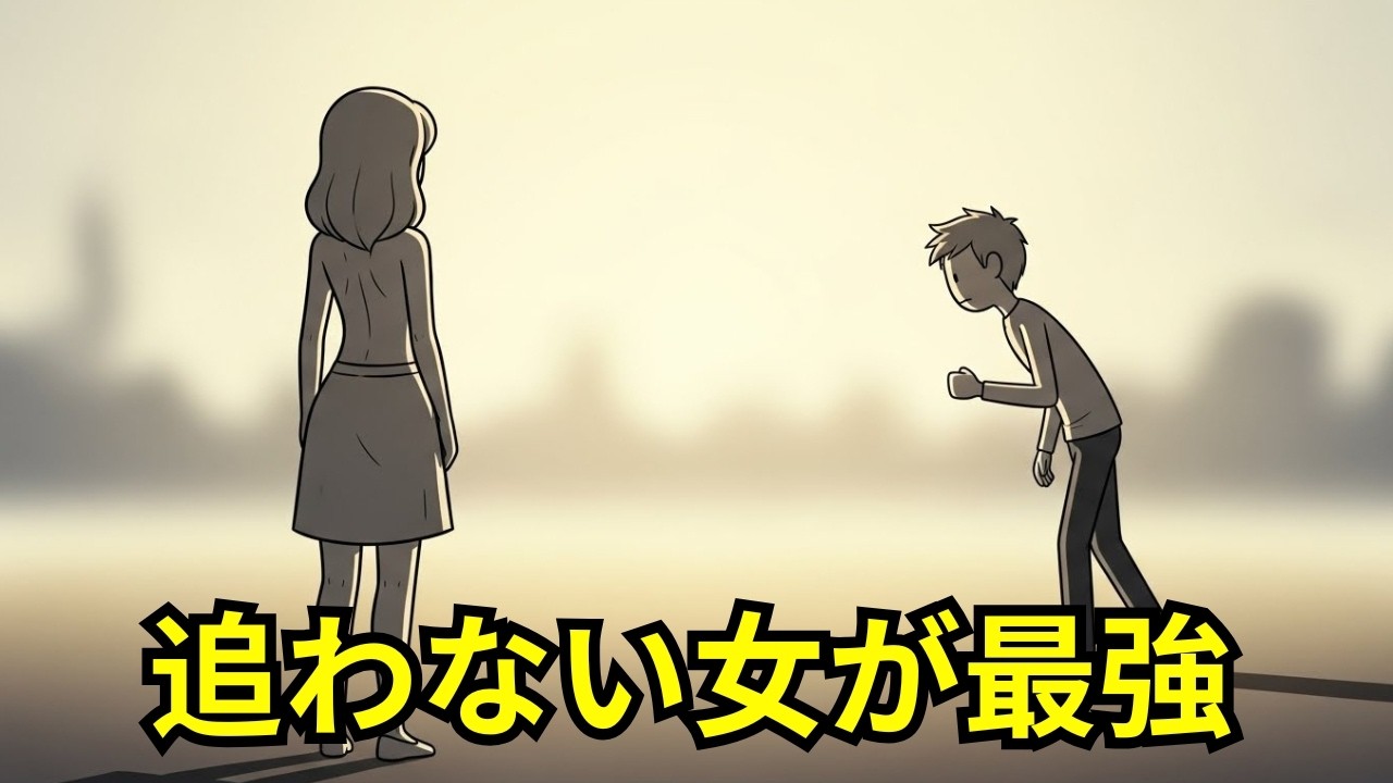 追わない女ほど男が離れられない理由｜男性心理と投影で分かる本当の魅力【ユング心理学】