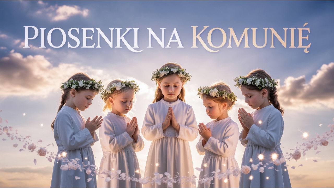 █▬█ █ ▀█▀ PIEŚNI NA PIERWSZĄ KOMUNIĘ ŚWIĘTĄ / Przepiękna Muzyka Komunijna 👼 #komunia