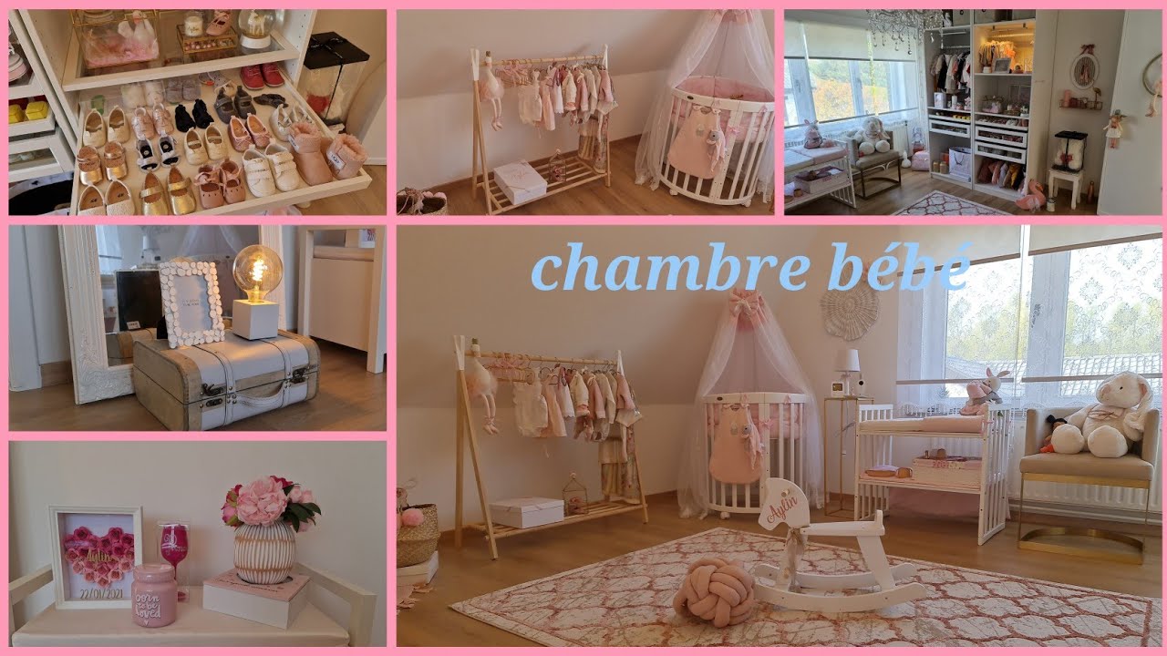 aménagement & déco- chambre de bébé  aylin/جولة في غرفة بنتي/افكار للتنظيم