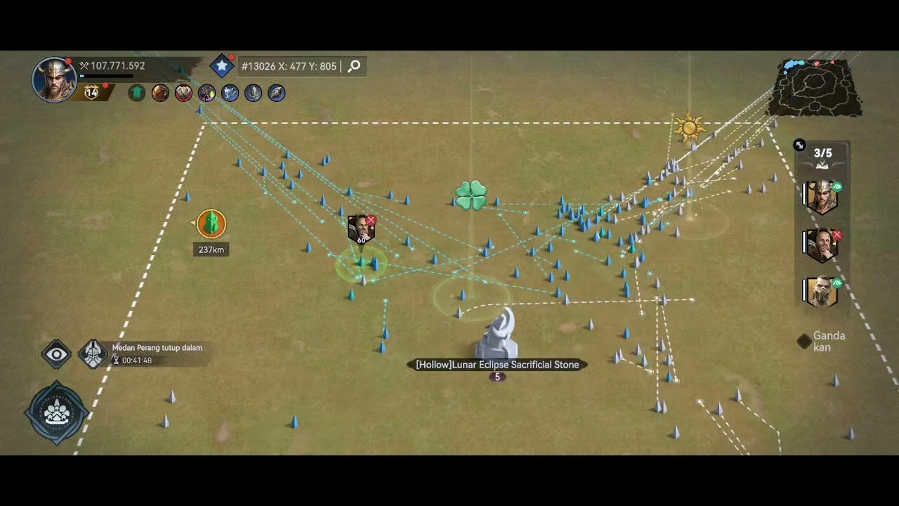 KVK 4 KILLING FIELD | PART 1 | 458 & 466 VS 471,478,469,479,460&463 , Seru nya melawan 6 kingdom 🔥🔥