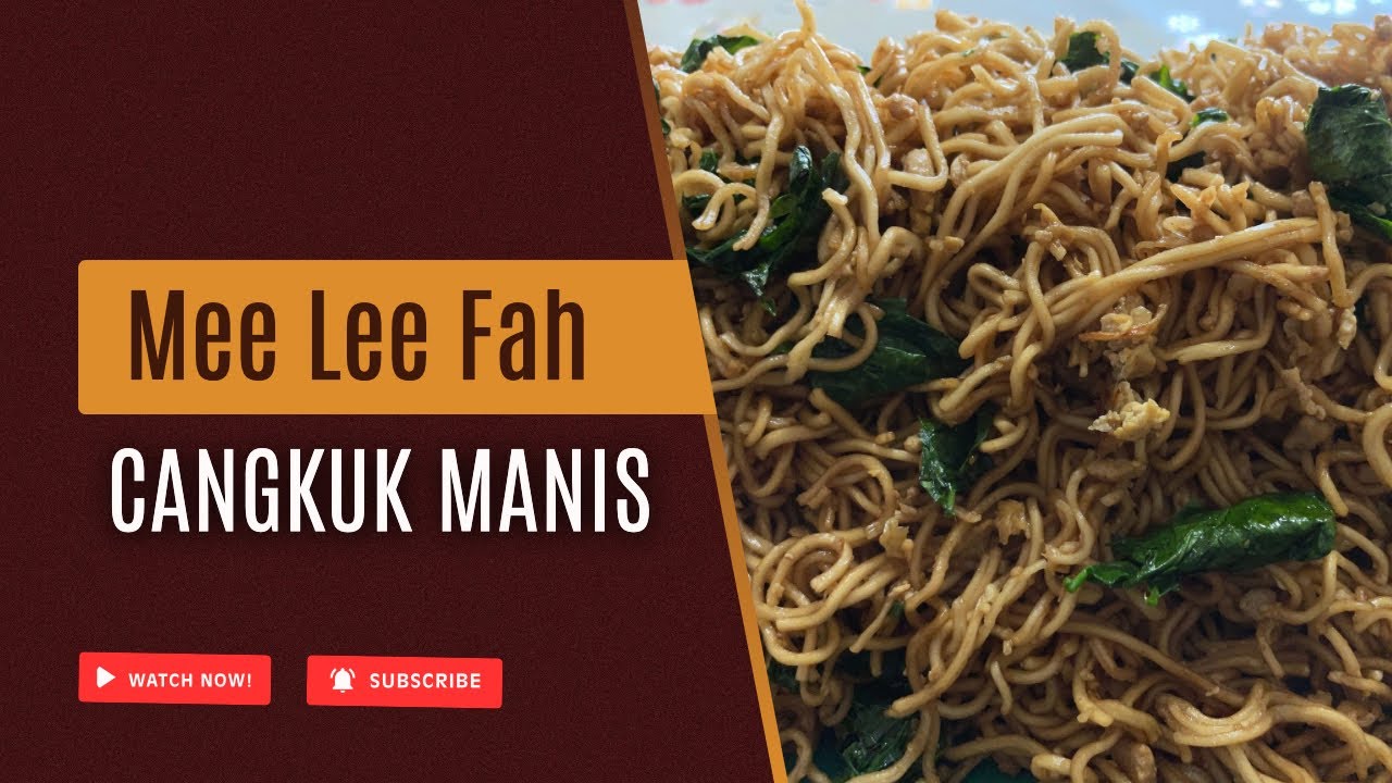 🔴 RESEPI MUDAH: MEE LEE FAH GORENG CANGKUK MANIS