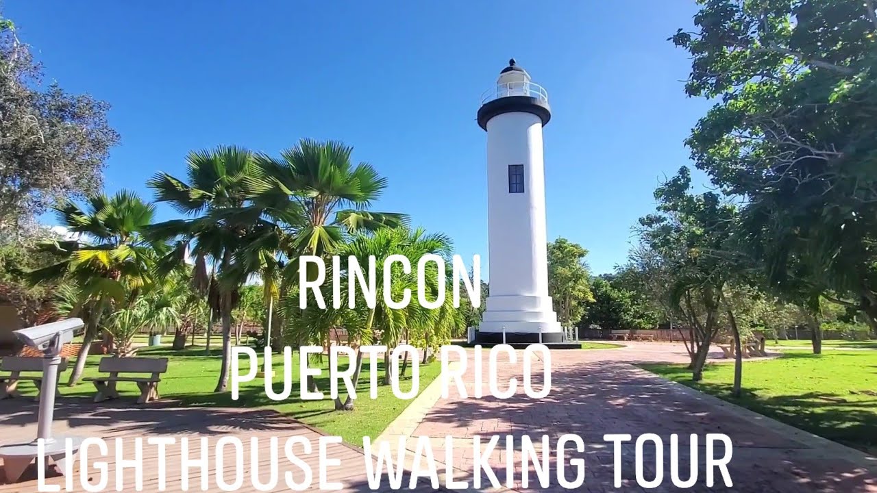 🇵🇷 Rincon, Puerto Rico Lighthouse & Desecheo island Overlook (SNEAKING IN!)Family Walkthrough/VLOG🤿🌴