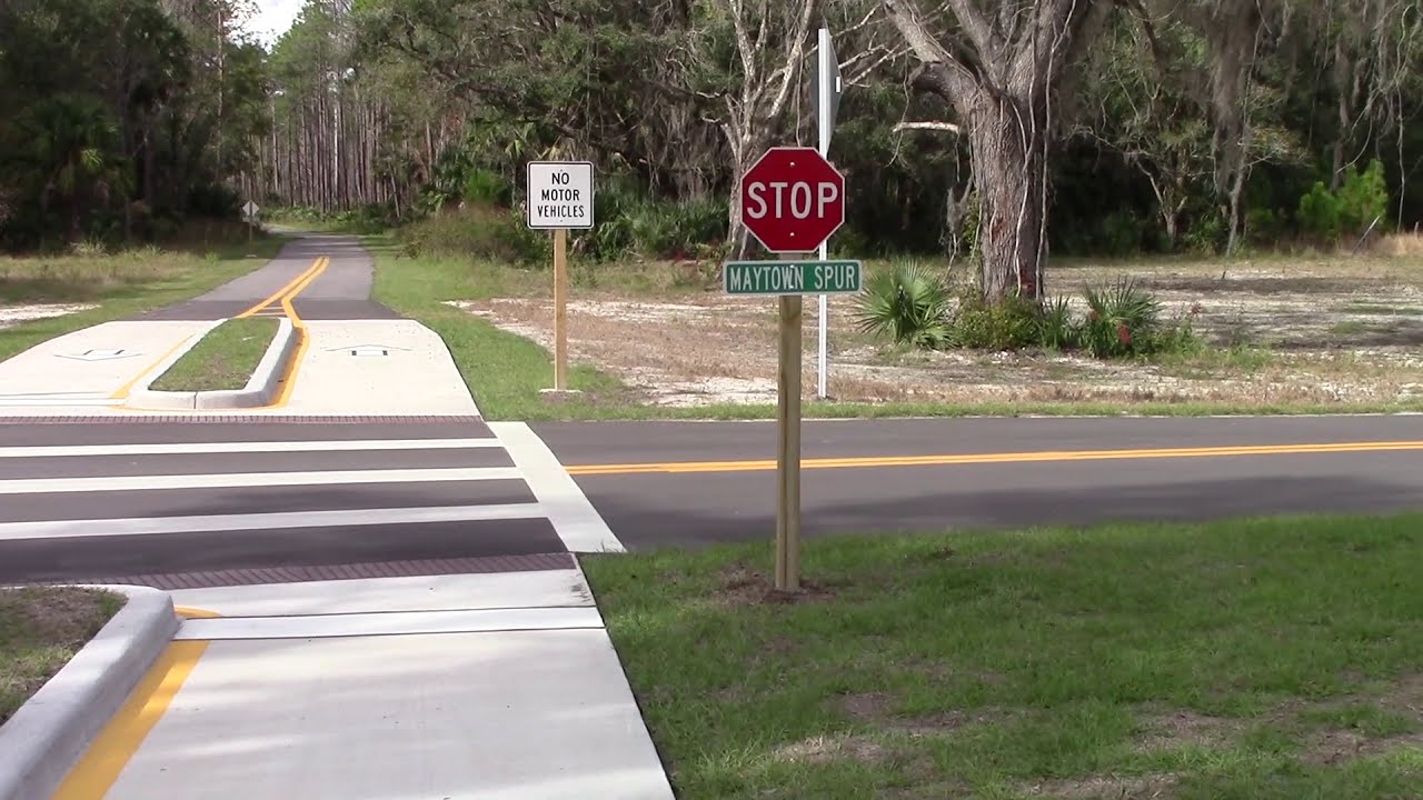 East Central Regional Rail Trail at Mims I-95 Bike Path