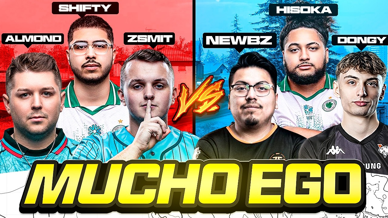 EL EGO DE TEAM DONGY Y TEAM SHIFTY EN LOS TORNEOS DE WARZONE LES PASA FACTURA...