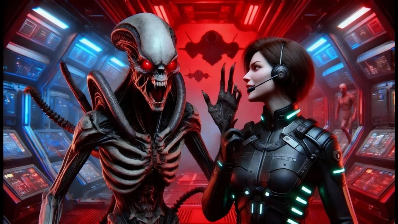 DER ALIEN-ADMIRAL LACHTE — DER MENSCH FLÜSTERTE: IHR KENNT UNSERE WAHREN MONSTER NICHT