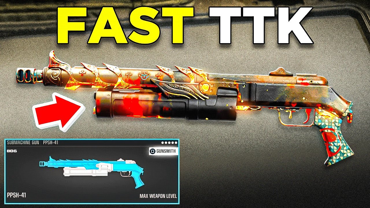 the PPSH 41 *JUST GOT EVEN BETTER* in BLACK OPS 6! 🔥 (BO6 Best Class Setups)