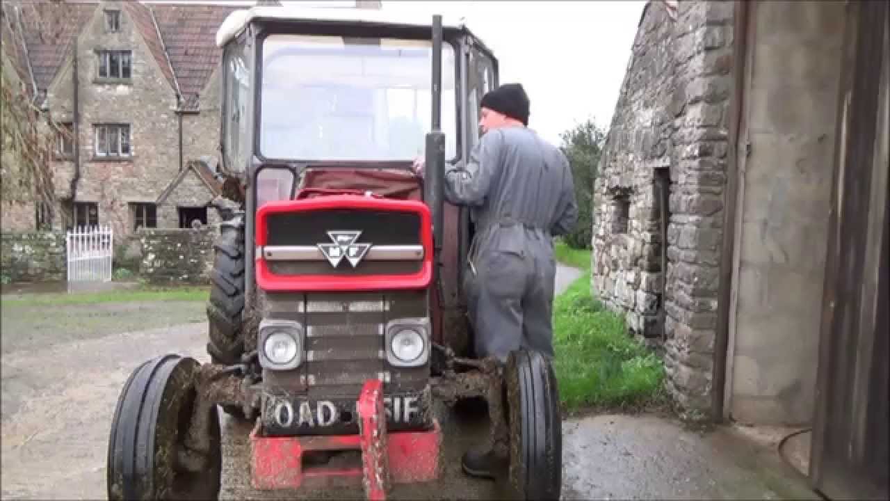 Replacing the wiper motor on a Massey Ferguson 135