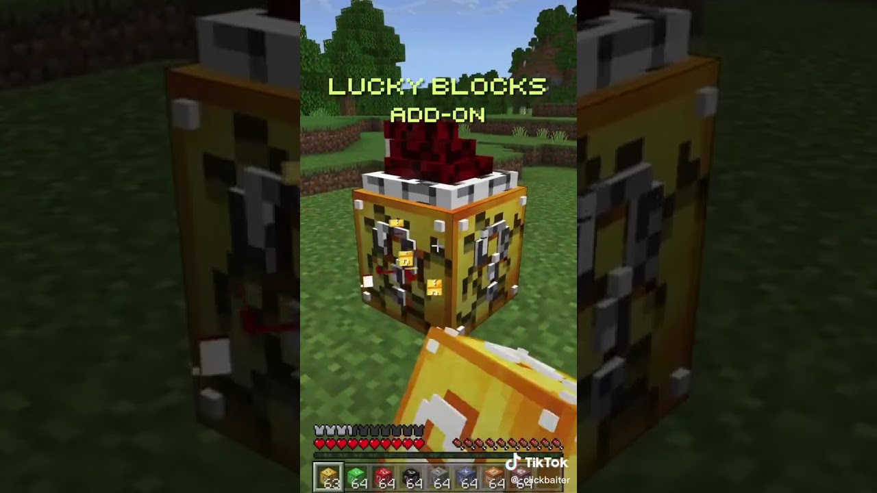 Lucky Blocks f&uuml;r Minecraft Bedrock!