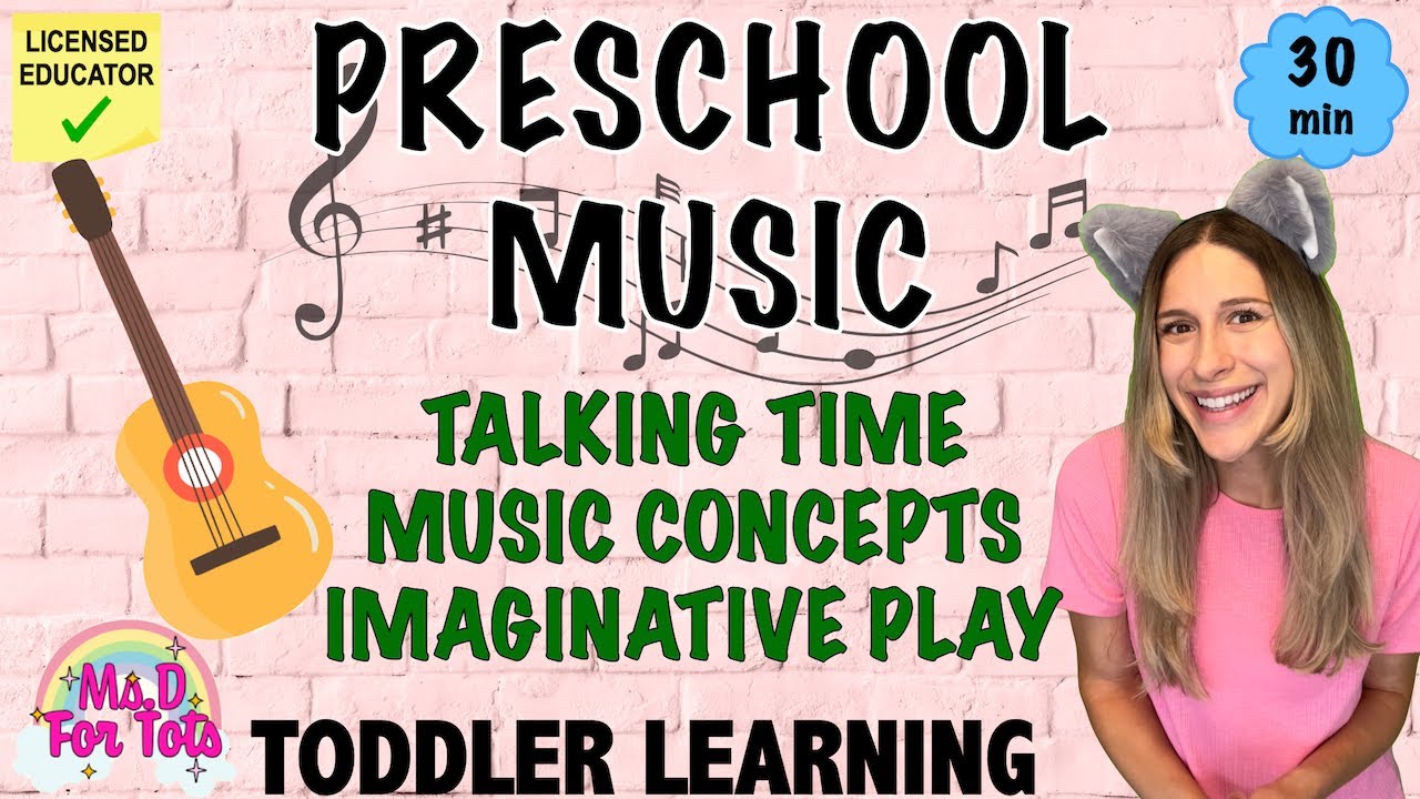 Preschool Music | Toddler Learning | Talking Time